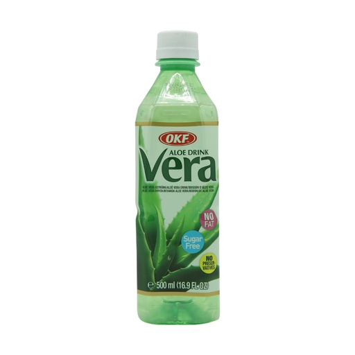 [7307] OKF Aloe Vera Drink Sugar Free 20 x 500 ml