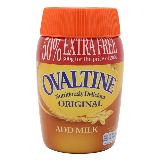 [7958] Ovaltine Milk Origiinal Add 6 x 200 g