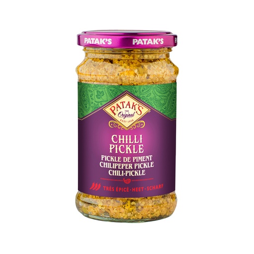 [1507] Pataks Chilli Pickle 6 x 283 g