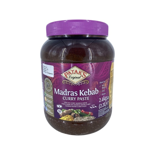 [9021] Pataks Madras Curry Paste 2 x 2.4 kg