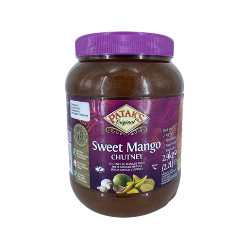 [1545] Pataks Mango Chutney Sweet 2 x 2.9 kg