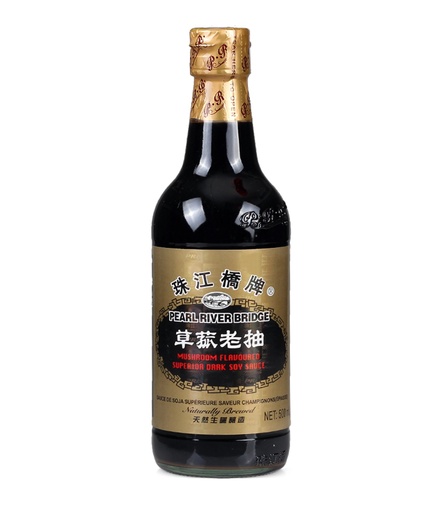 [7013] Pearl River Soy Sauce Mushroom  12 x 500 ml