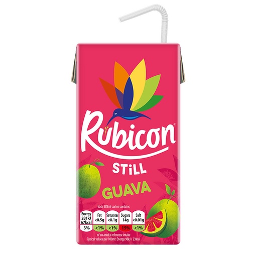 [5605] Rubicon Guava Drink 27 x 288 ml