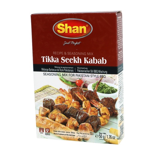 [8084] Shan Tikka Seekh Kabab BBQ 6 x 50 g