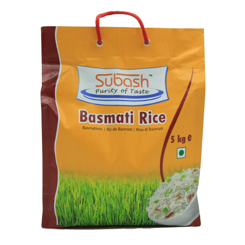 Subash Basmati Rice Gold 4 x 5 kg | Importas