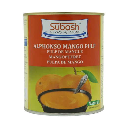 [1633] Subash Mango Pulp 12 x 850 g