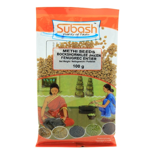 [6508] Subash Methi Seeds 30 x 100 g