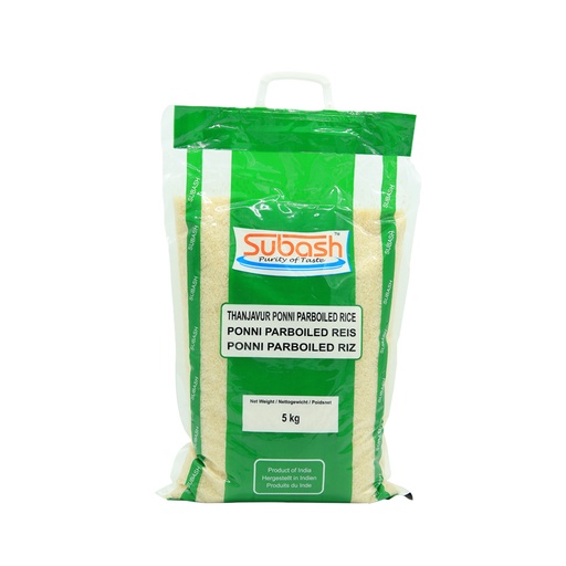 [3300] Subash Ponni Boiled Rice 4 x 5 kg