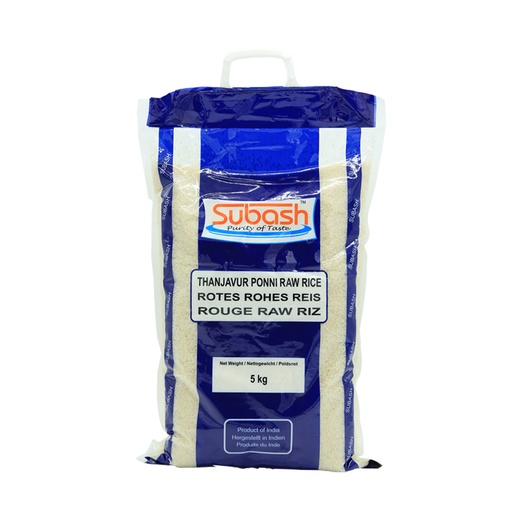 [3301] Subash Ponni Raw Rice 4 x 5 kg