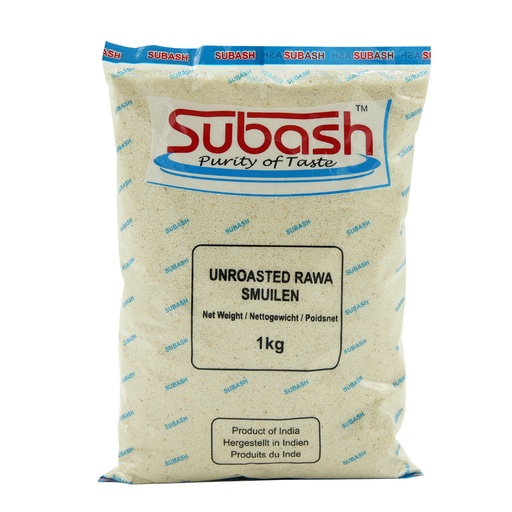 [7342] Subash Unroasted Rawa 20 x 1 kg