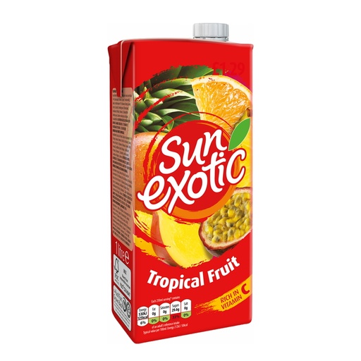 [5611] Sun Exotic Tropical Drink 12 x 1 L