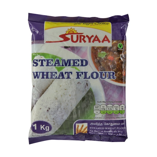 [1046] Suryaa Steamed Wheat Flour 20 x 1 kg