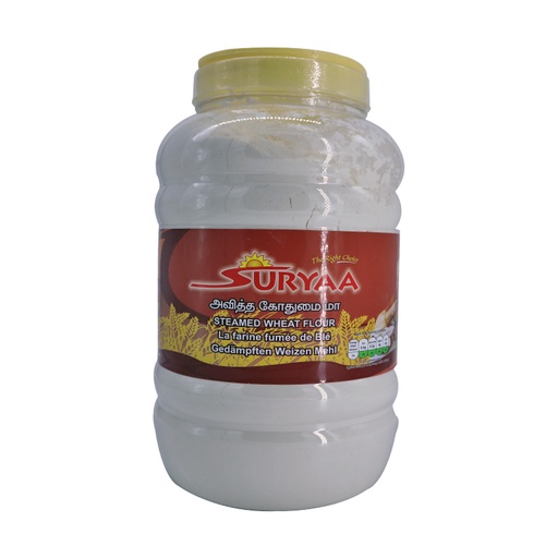 [4570] Suryaa Steamed Wheat Flour Bottle 4 x 4 kg