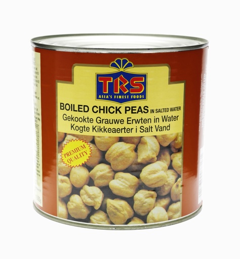 [5871] TRS Canned Chick Peas Boiled 6 x 2.5 kg