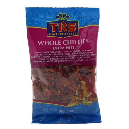 [1232] TRS Chilli Whole Hot 20 x 50 g