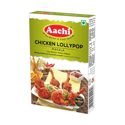 [9043] Aachi Chicken Lollypop Masala 10 x 100 g