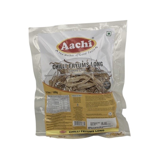 [13097] Aachi Chilli Fryums Long 50 x 100 g