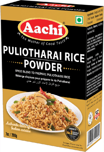 [7169] Aachi Puliyotharai Rice Powder 10 x 100 g